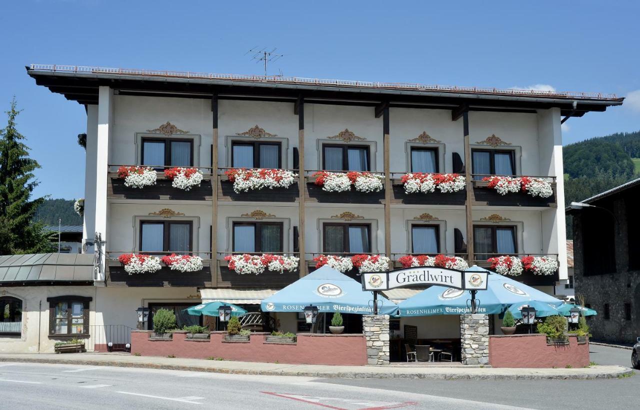 Hotel Restaurant Gradlwirt Niederndorf (Tyrol) Exterior foto